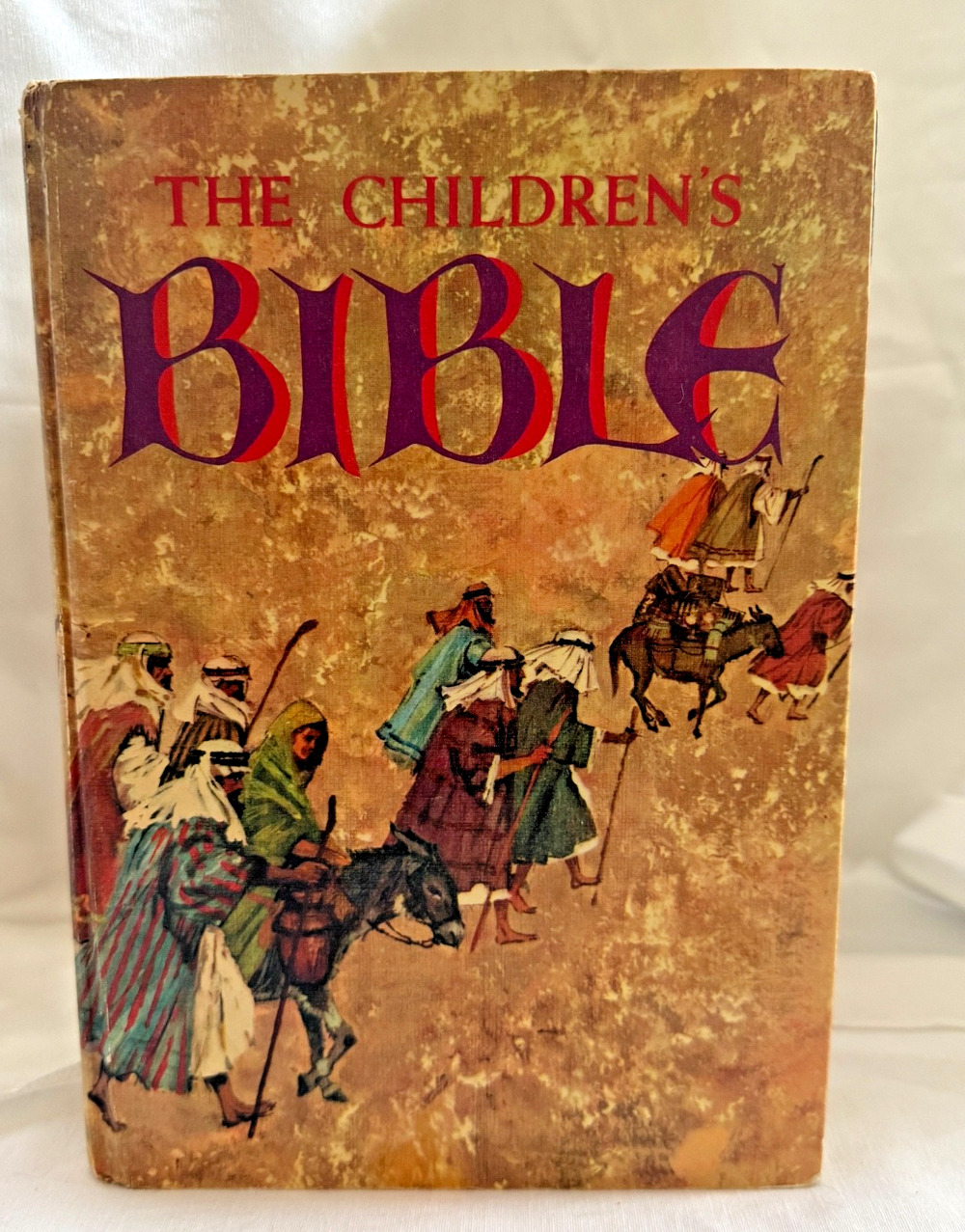 1969 The Children's Bible Golden Press Hardcover Illustrated Old & New Testament